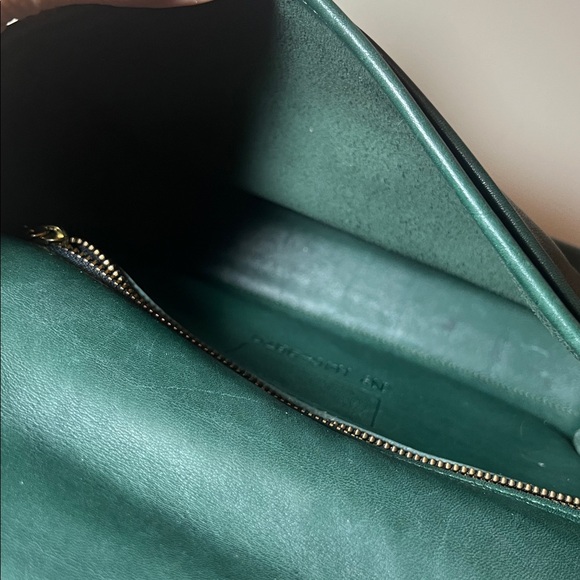 RARE Vintage Coach Court #9870 Bag in Bottle Green - Picture 8 of 9